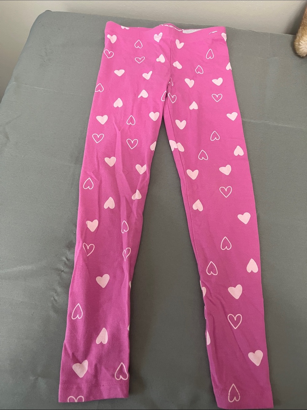 wonder nation Hot Pink Heart Print Leggings